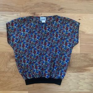 Sheer vintage dolman top